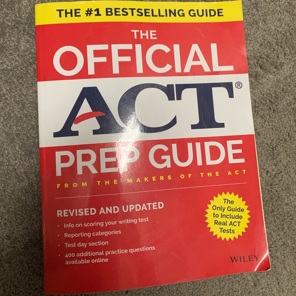 ACT prep book!!